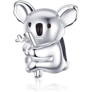 Koala 925 Sterling Silver Charms for Necklace Pendant Charms